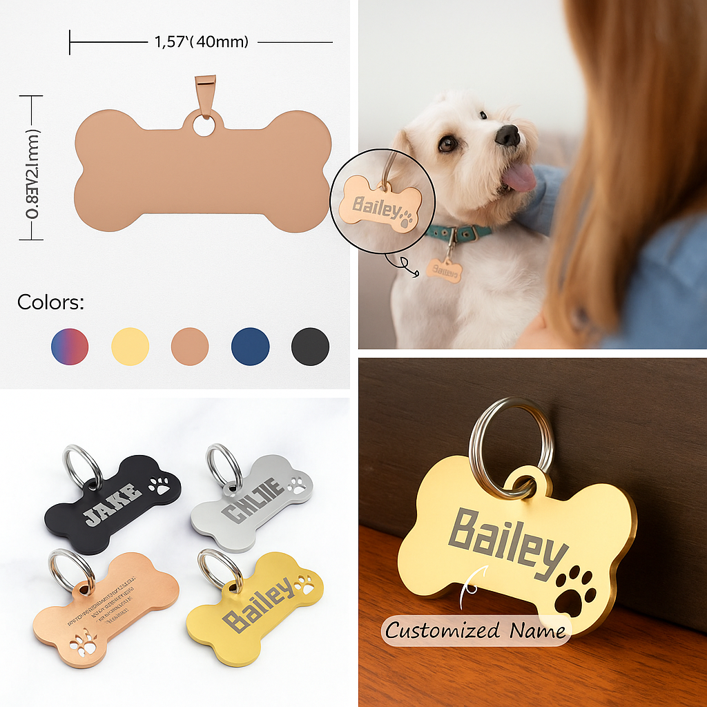 Tags Custom Engraved