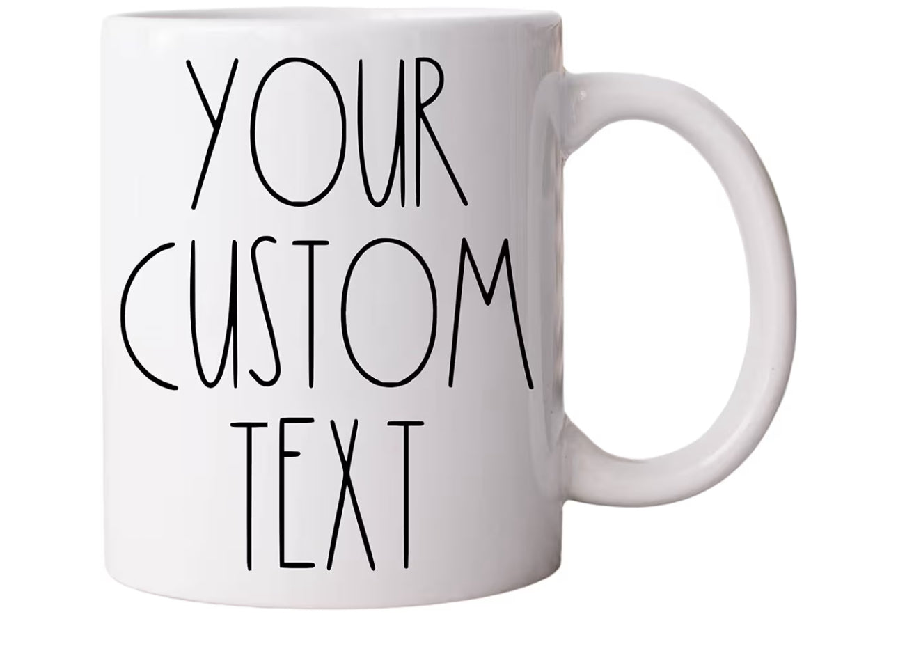 Personalized Mug with Photo ,Name or your idea
